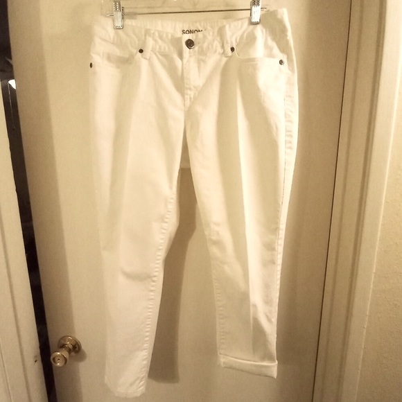 Sonoma White Capris Size 10 - Picture 2 of 7